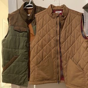 Men’s Outdoor Vest Bundle Size Large (2-pack)